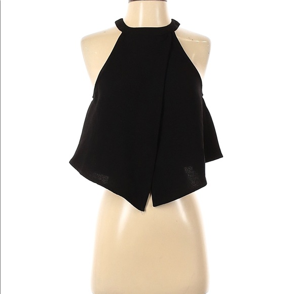 silence + noise Tops - Dressy black polyester Top